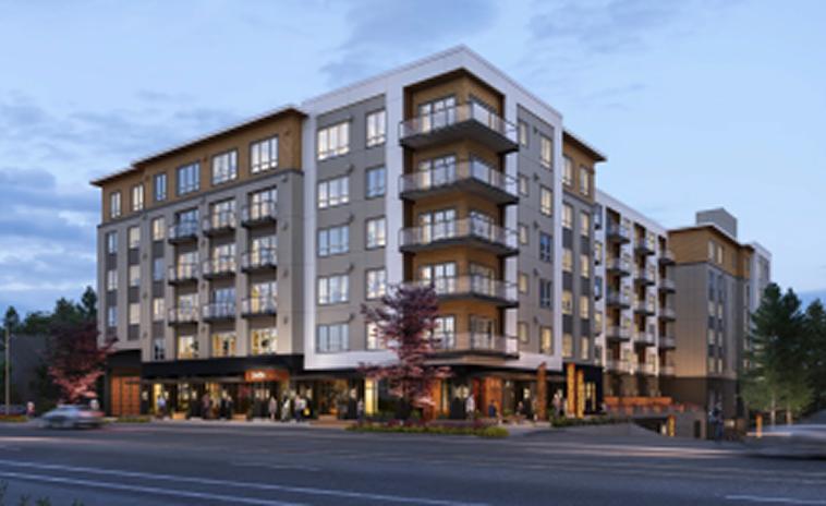 Image of a northwest contemporary condominium in Kirkland Washington