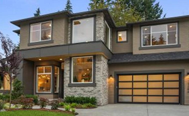 Image of a northwest contemporary house in Kirkland Washington